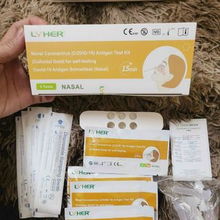 Lyher 2in1 test nhanh chủng mới Thái Lan