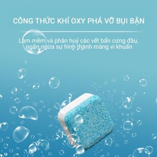 HỘP 12 VIÊN TẨY VỆ SINH MÁY GIẶT.