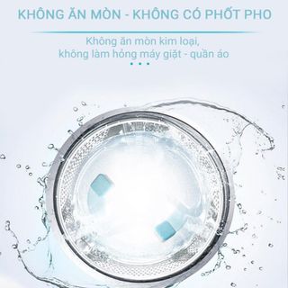 HỘP 12 VIÊN TẨY VỆ SINH MÁY GIẶT.