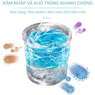 HỘP 12 VIÊN TẨY VỆ SINH MÁY GIẶT.
