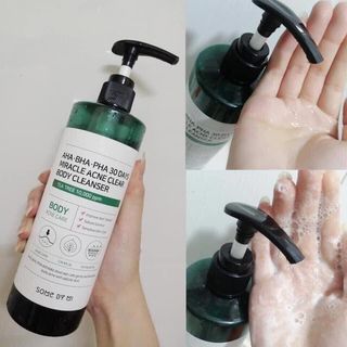 Sữa Tắm Trị Mụn Lưng SomeBy Mi Acne Clear Body Cleanser 400g - Hàn Quốc