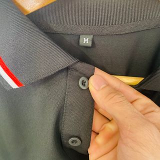 ÁO POLO May phối 3 sọc bo cổ tay