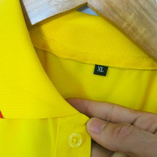 ÁO POLO May phối 3 sọc bo cổ tay
