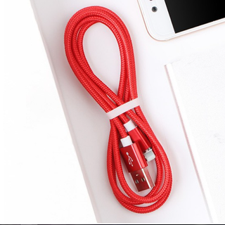Dây Cáp Sạc Dây Dù Lightning dài 1m và 3m Cho Phụ Kiện Tai nghe Bluetooth i12 Pin Dự Phòng
