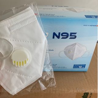 KHẨU TRANG N95 CỬU LONG CÓ VAN