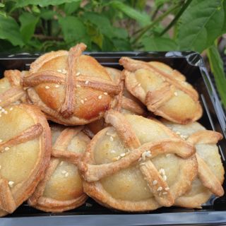 Bánh dừa nướng quê em