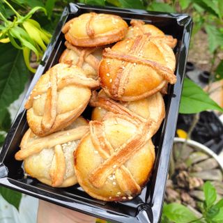 Bánh dừa nướng quê em