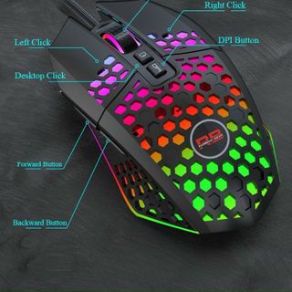 Chuột Gaming Rainbow R801 8000DPI