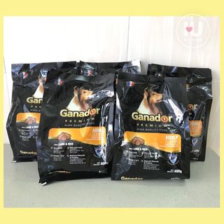 Thức Ăn Hạt Khô Cho Dòng Chó Lớn Trưởng Thành Ganador Adult - Vị Thịt Gà Và Cừu (400g) [IUpetshop]
