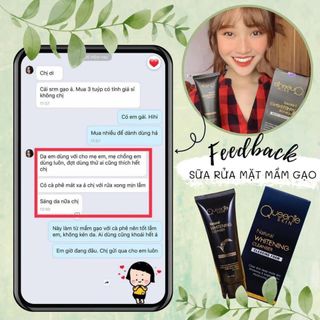 Sữa Rửa Mặt Mầm Gạo