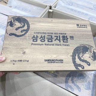 An cung ngưu hộp gỗ 60  GUM JEE HWAN