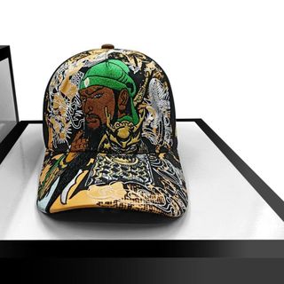 Mũ lưỡi trai thương hiệu King Caps thêu Quan Công