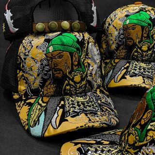 Mũ lưỡi trai thương hiệu King Caps thêu Quan Công