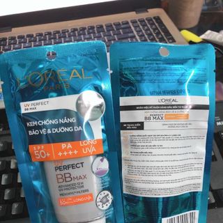 Kem Chống Nắng Kiêm Trang ĐiểmL'OrealParis SPF50+ UV Perfect BB Max 30ml