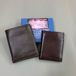 Ví da BÒ H2 King leather cao cấp full box bảo hàng 24 tháng
