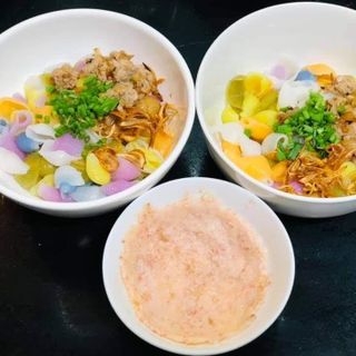Nui rau củ ngũ sắc