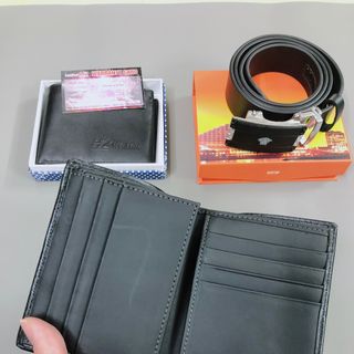 Ví da BÒ H2 King leather cao cấp full box bảo hàng 24 tháng