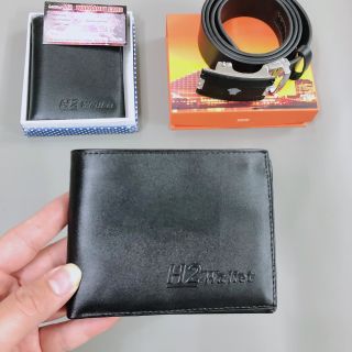 Ví da BÒ H2 King leather cao cấp full box bảo hàng 24 tháng