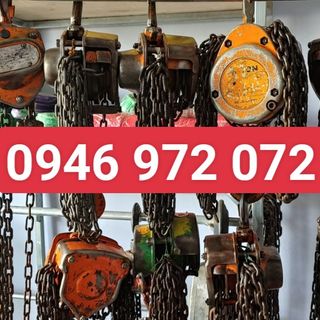 Pa lăng xích kéo tay 1 tấn nhật bãi KITO Giá rẻ chất lượng Tá Pa lăng