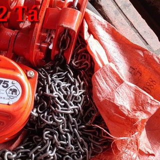 Pa lăng xích kéo tay 1 tấn nhật bãi KITO Giá rẻ chất lượng Tá Pa lăng