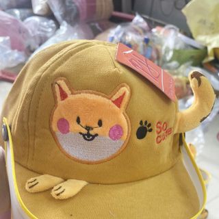 Mũ chống giọt bắn cho bé