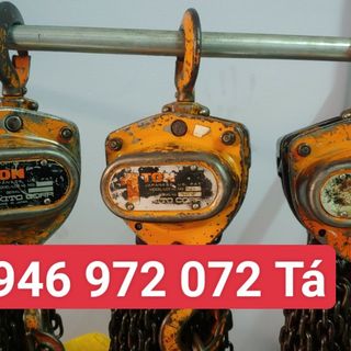 Pa lăng xích kéo tay 500kg nhật bãi Tá Pa lăng