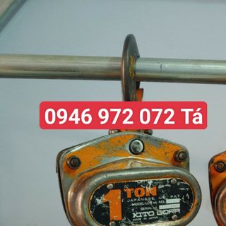Pa lăng xích kéo tay 500kg nhật bãi Tá Pa lăng