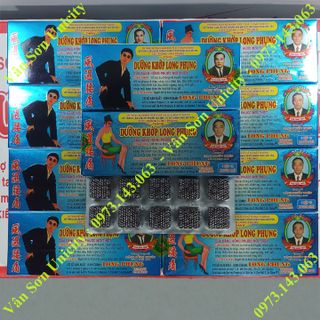 Dưỡng Khớp Long Phụng viên hoàn đen Đặng Hồng Phước vỉ 10 khuôn