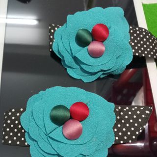 Kẹp tóc cho nữ hình bông hoa