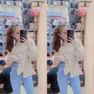 Chuyên sỉ áo sơ mi đũi caro Xưởng may YoYo chuyên sỉ thun thái