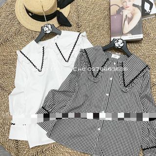 Chuyên sỉ áo sơ mi ziczac tiểu thư Xưởng may YoYo chuyên sỉ thun thái