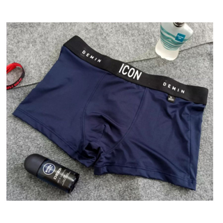 Quần Lót Nam Boxer Đùi Thun Lạnh ICON Co dãn 4 chiều, Quần sịp nam Thun Lạnh Boxer ICON Denim