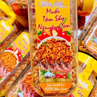 Muối tôm nguyên con thảo linh , muối tôm tây ninh