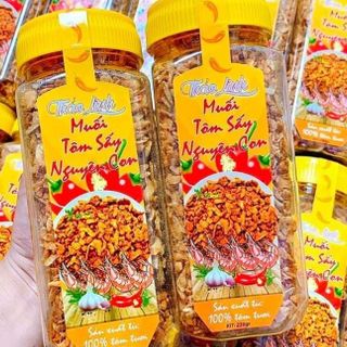 Muối tôm nguyên con thảo linh , muối tôm tây ninh