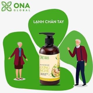 Sữa tắm thảo dược gừng nghệ Cỏ Cây Hoa Lá