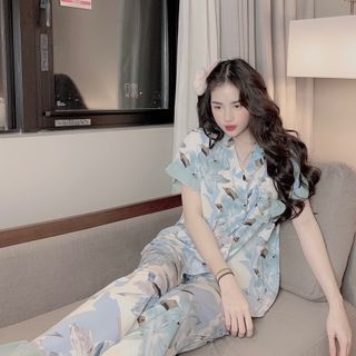 Chuyên sỉ đồ bộ chất mango quần dài Xưởng may YoYo chuyên sỉ áo thun thái