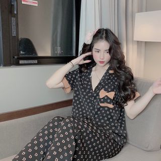Chuyên sỉ đồ bộ chất mango quần dài Xưởng may YoYo chuyên sỉ áo thun thái