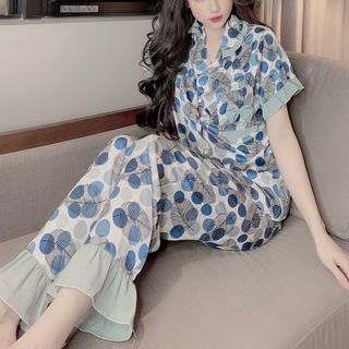 Chuyên sỉ đồ bộ chất mango quần dài Xưởng may YoYo chuyên sỉ áo thun thái