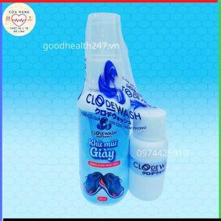 Chai Xịt Khử Mùi Giày Công Nghệ Nhật Bản Clodewash