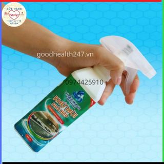 Chai Xịt Khử Mùi Nhà Bếp Công Nghệ Nhật Bản Clodewash