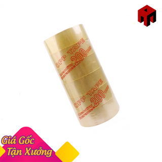 BĂNG KEO 200 YARD GIÁ TẠI XƯỞNG TRONG/ĐỤC DÁN THÙNG, ĐỘ DÍNH TỐT