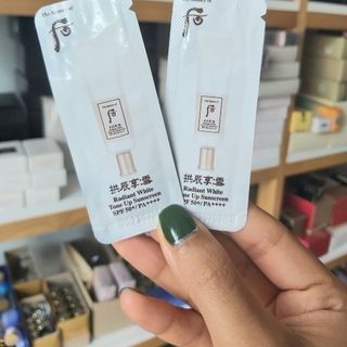 Kem Chống Nắng Dưỡng Trắng Nâng Tone Tức Thì WHOO SPF50+/ PA++++ - Hàn Quốc - Dạng Gói Dùng Thử - O2O Kem Chống Nắng WHOO Hàn Quốc