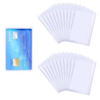 (COMBO 10 )TÚI NHỰA ĐỰNG BẢO VỆ THẺ ATM, CĂN CƯỚC CÔNG DÂN, CARD VISIT, BẰNG LÁI XE, THẺ SINH VIÊN, THẺ NHÂN VIÊN