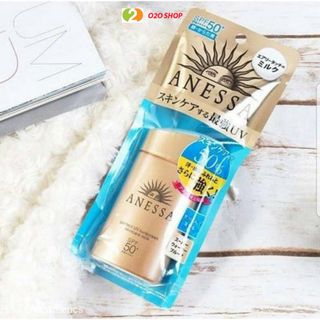Kem chống nắng dạng sữa dưỡng da và bảo vệ hoàn hảo Anessa Perfect UV Skincare Milk SPF 50+ PA++++ 60ml giúp kiềm dầu tối ưu