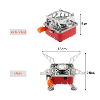 BẾP GA MINI DU LỊCH GẤP GỌN - Cao Cấp Nhỏ Gọn Đi Phượt Dã Ngoại Tiện Lợi/