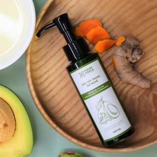 Dầu Tẩy Trang Bơ Nghệ 3in1 Sạch Sâu Dưỡng Ẩm Cải Thiện Lão Hóa Da Cỏ Cây Hoa Lá