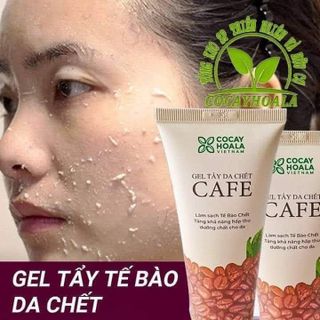 GEL TẨY DA CHẾT VÙNG MẶT CHIẾT XUẤT HẠT CAFE CỎ CÂY HOA LÁ 100g