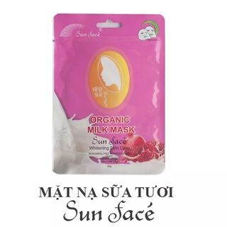MẶT NẠ DƯỠNG TRẮNG DA SỮA TƯƠI - SUNFACE