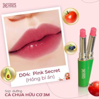 D04 - Pink Secret (Hồng bí ẩn) - Giảm thâm môi tăng sắc hồng cho môi