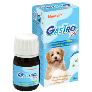 30ml Vemedim Gastro Gel thức ăn dinh dưỡng hỗ trợ và hồi phục hệ tiêu hóa cho chó mèo giá sỉ